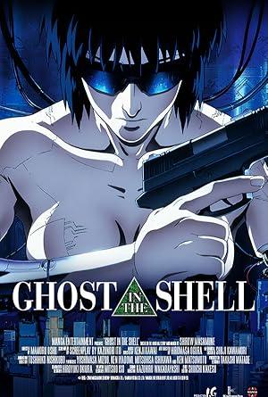 movie poster for GHOST IN THE SHELL