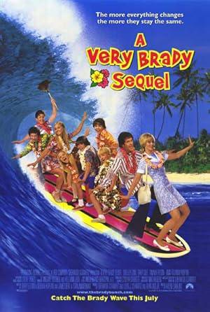movie poster for A VERY BRADY SEQUEL