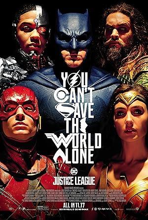 movie poster for JUSTICE LEAGUE