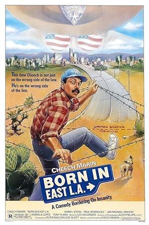 movie poster for BORN IN EAST LA