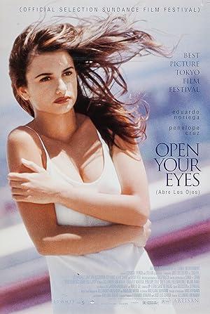 movie poster for OPEN YOUR EYES