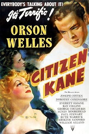 movie poster for CITIZEN KANE