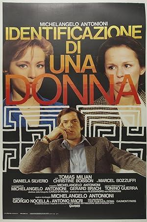 movie poster for IDENTIFICATION OF A WOMAN