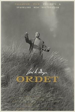 movie poster for ORDET