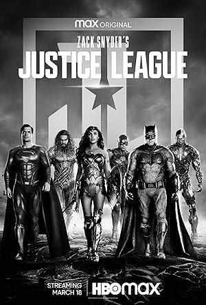 movie poster for ZACK SNYDER'S JUSTICE LEAGUE