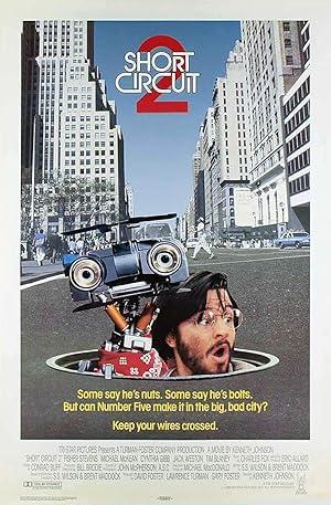 movie poster for SHORT CIRCUIT 2