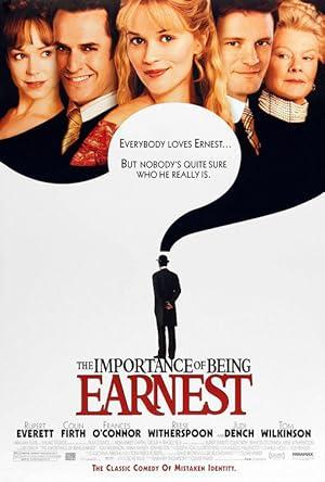 movie poster for THE IMPORTANCE OF BEING EARNEST