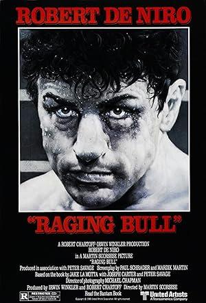 movie poster for RAGING BULL