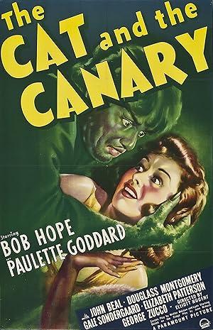 movie poster for THE CAT AND THE CANARY