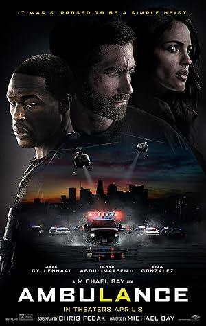 movie poster for AMBULANCE