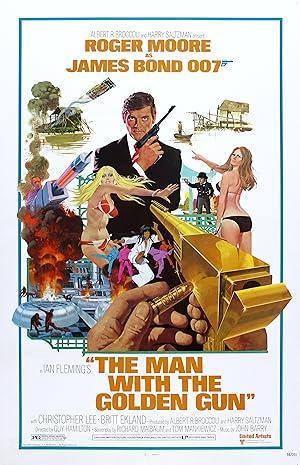 movie poster for THE MAN WITH THE GOLDEN GUN