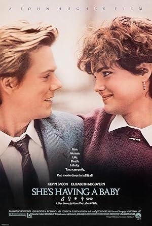 movie poster for SHE'S HAVING A BABY