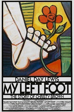 movie poster for MY LEFT FOOT