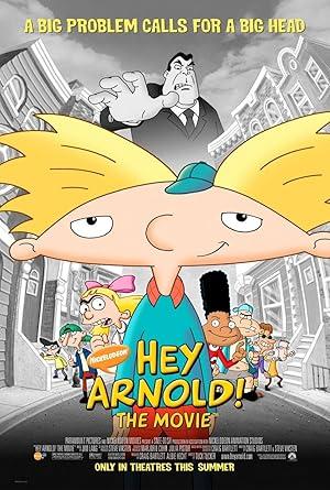 movie poster for HEY ARNOLD! THE MOVIE