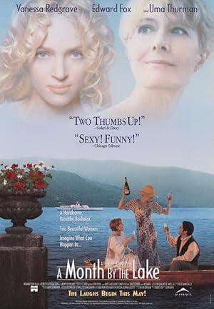 movie poster for A MONTH BY THE LAKE