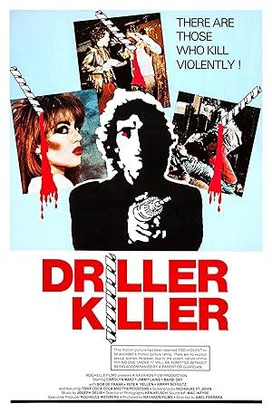 movie poster for DRILLER KILLER