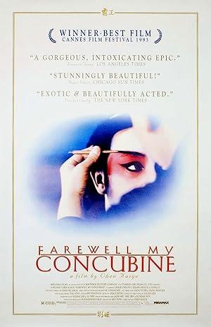 movie poster for FAREWELL MY CONCUBINE