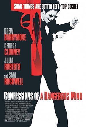 movie poster for CONFESSIONS OF A DANGEROUS MIND