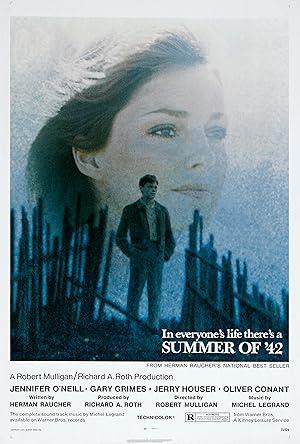 movie poster for SUMMER OF '42
