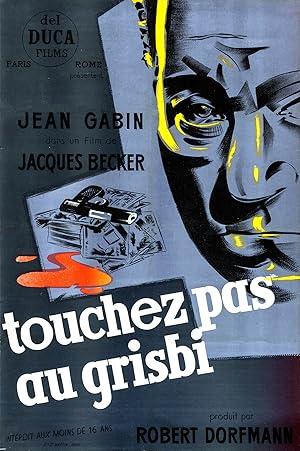 movie poster for TOUCHEZ PAS AU GRISBI