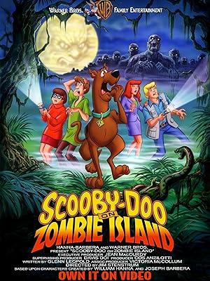 movie poster for SCOOBY-DOO ON ZOMBIE ISLAND