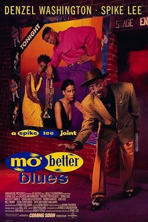 movie poster for MO' BETTER BLUES