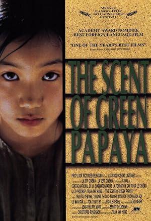 movie poster for THE SCENT OF GREEN PAPAYA
