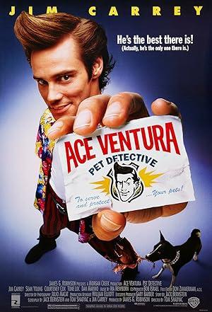 movie poster for ACE VENTURA PET DETECTIVE