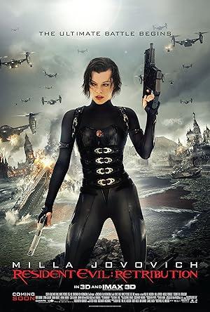 movie poster for RESIDENT EVIL: RETRIBUTION