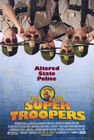 movie poster for SUPER TROOPERS