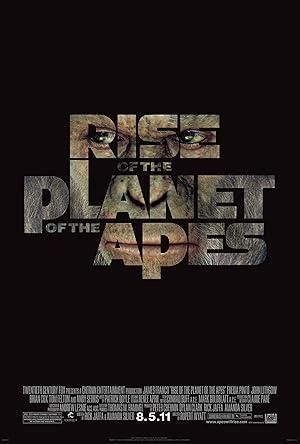 movie poster for RISE OF THE PLANET OF THE APES