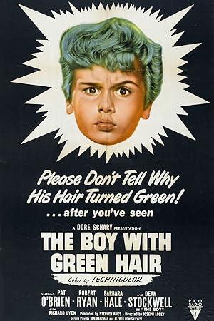 movie poster for THE BOY WITH GREEN HAIR