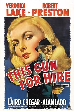 movie poster for THIS GUN FOR HIRE