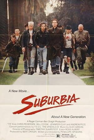 movie poster for SUBURBIA