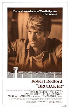 movie poster for BRUBAKER