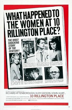movie poster for 10 RILLINGTON PLACE