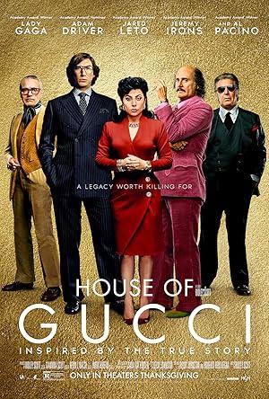 movie poster for HOUSE OF GUCCI