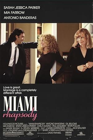 movie poster for MIAMI RHAPSODY