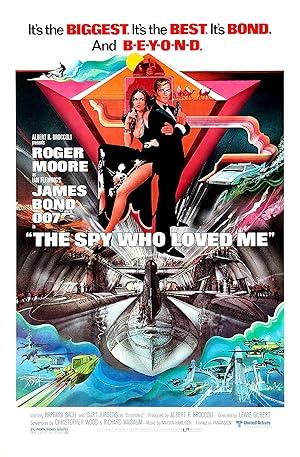 movie poster for THE SPY WHO LOVED ME