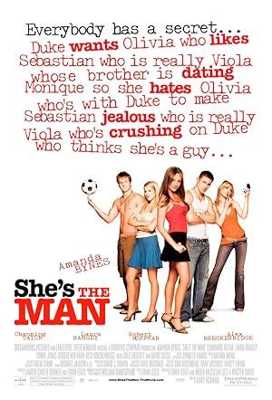 movie poster for SHE'S THE MAN