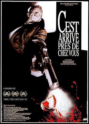 movie poster for MAN BITES DOG