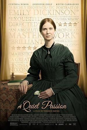 movie poster for A QUIET PASSION
