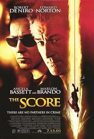 movie poster for THE SCORE