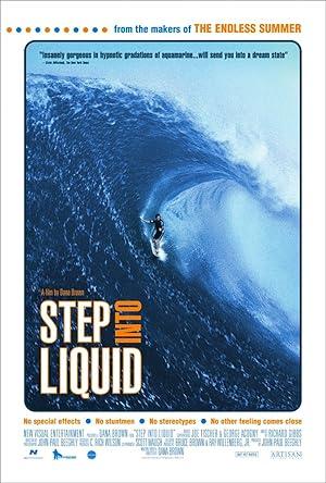 movie poster for STEP INTO LIQUID