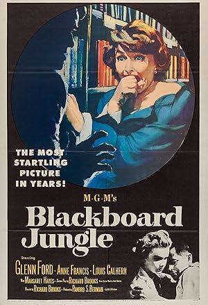 movie poster for BLACKBOARD JUNGLE