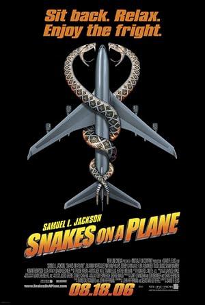 movie poster for SNAKES ON A PLANE