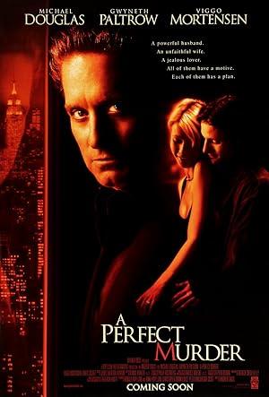 movie poster for A PERFECT MURDER