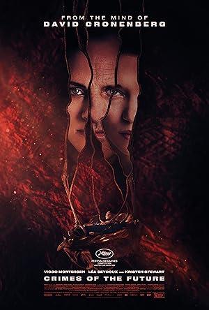 movie poster for CRIMES OF THE FUTURE