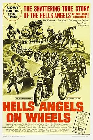 movie poster for HELLS ANGELS ON WHEELS