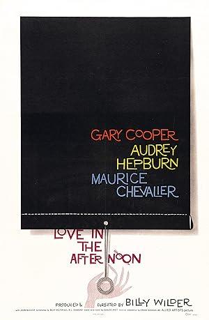movie poster for LOVE IN THE AFTERNOON